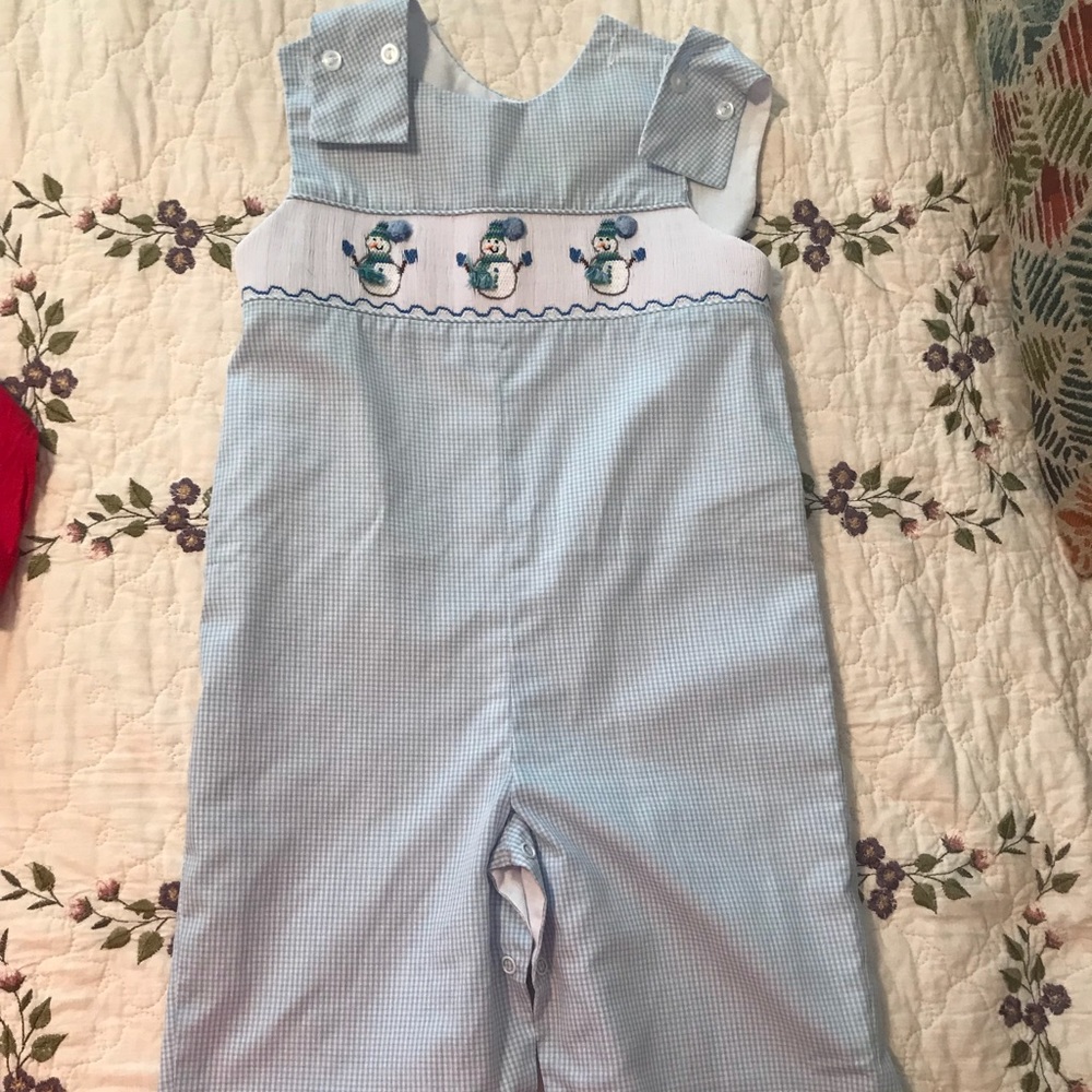 24m smocked longall